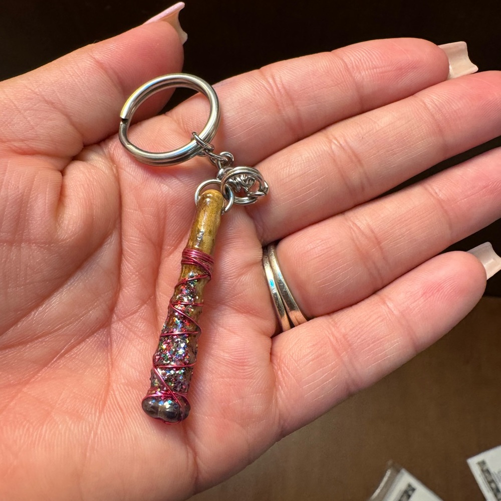 Cooper Wrapped Mini Wand Keychain